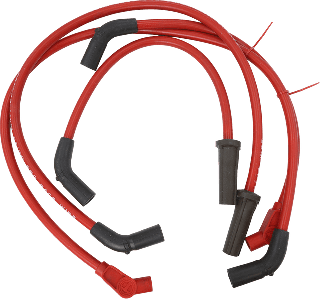 SUMAX 2104-0314 Spark Plug Wire - 10.4 mm - Red - '17-'25 Harley-Davidson®