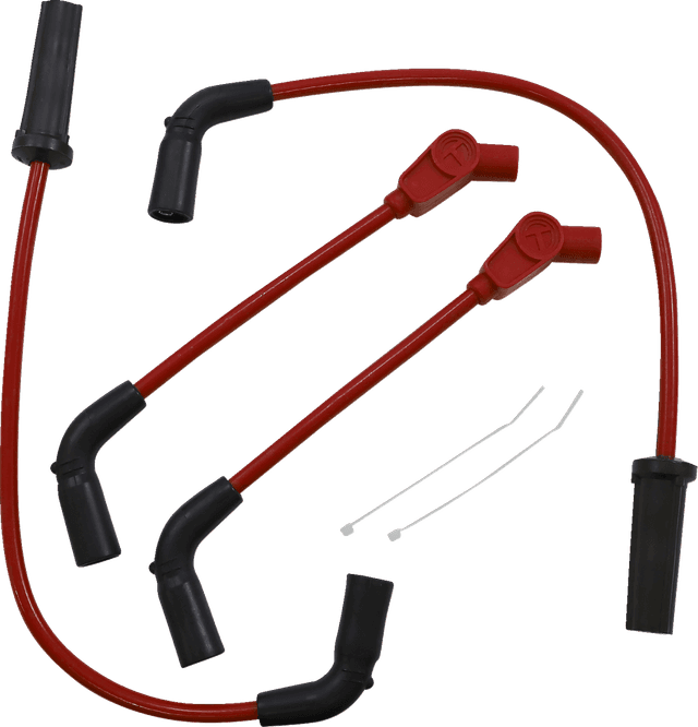 SUMAX 2104-0357 Spark Plug Wire - 8 mm - Red