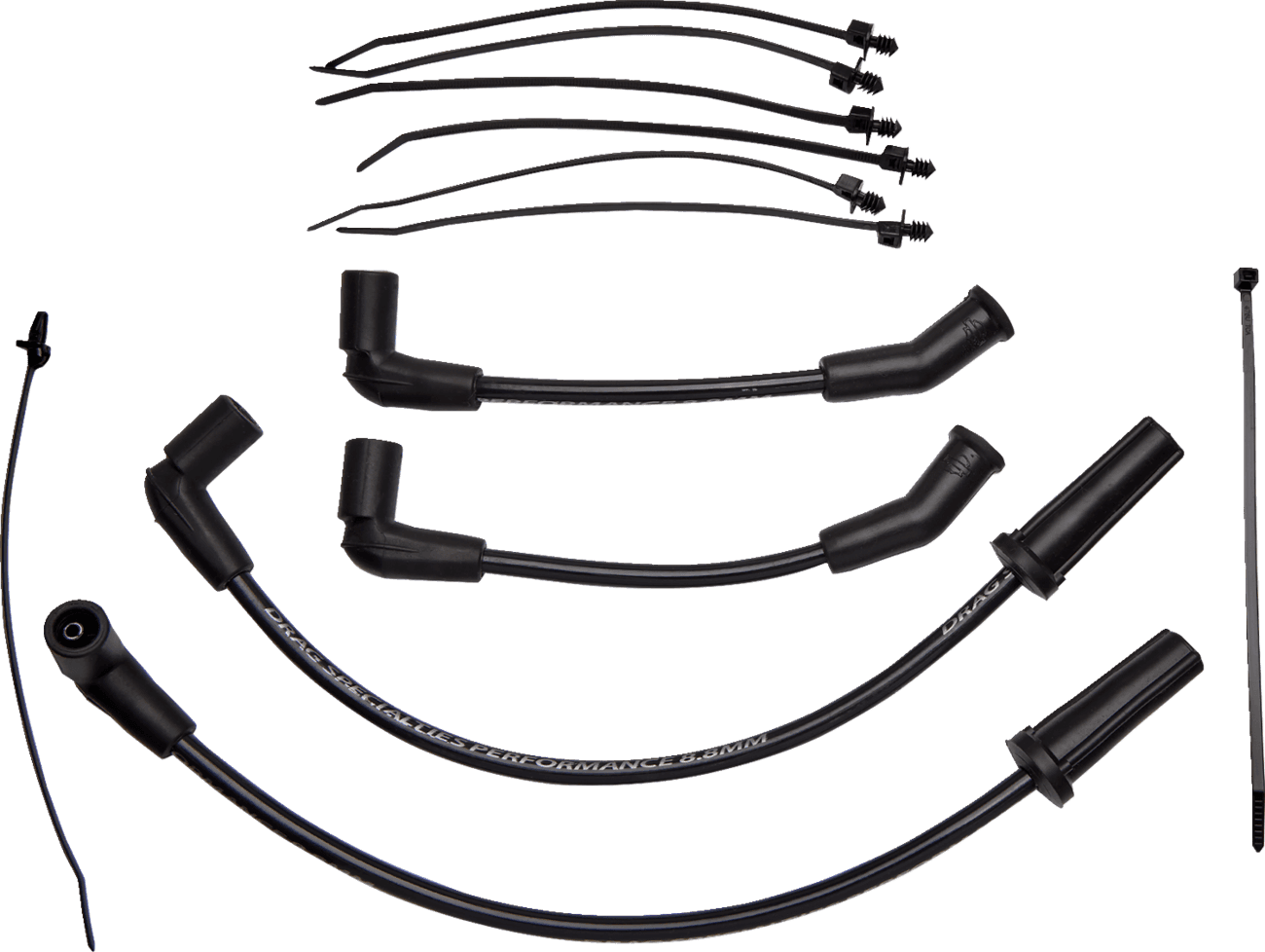 DRAG SPECIALTIES 2104-0407 Spark Plug Wires - '17-'23 Touring