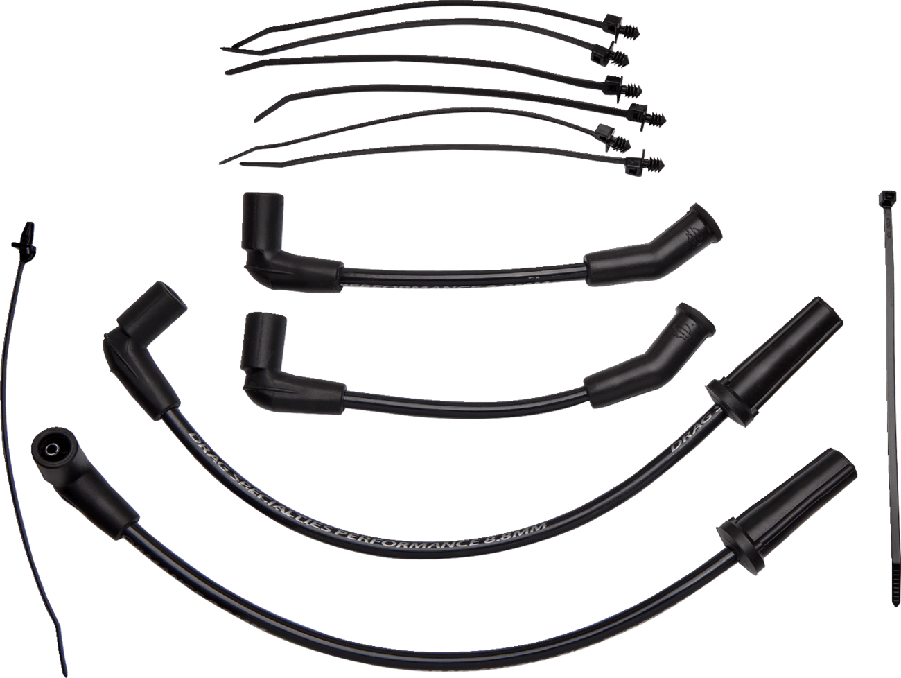 DRAG SPECIALTIES 2104-0407 Spark Plug Wires - '17-'23 Touring