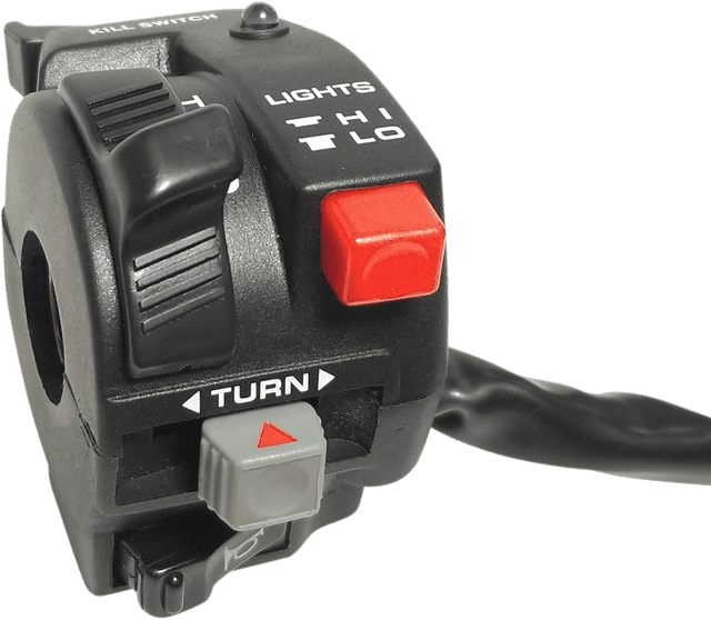 K&S TECHNOLOGIES 2106-0010 Universal Turn Signal Switch - Light/Horn/Kill