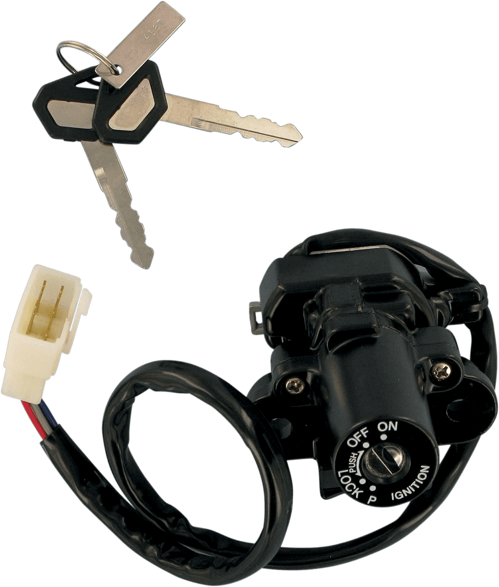EMGO 2106-0014 Ignition Switch with Key - Kawasaki