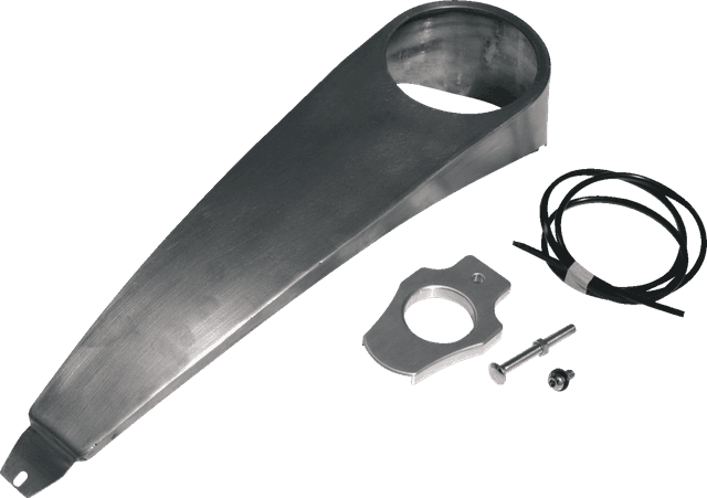 KLOCK WERKS 2106-0045 Dash with Ignition Switch Relocation Kit - '00-'17 Softail