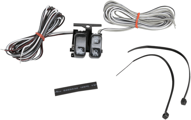 DRAG SPECIALTIES 2106-0087 Handlebar Switch Kit - Start/Stop - Black