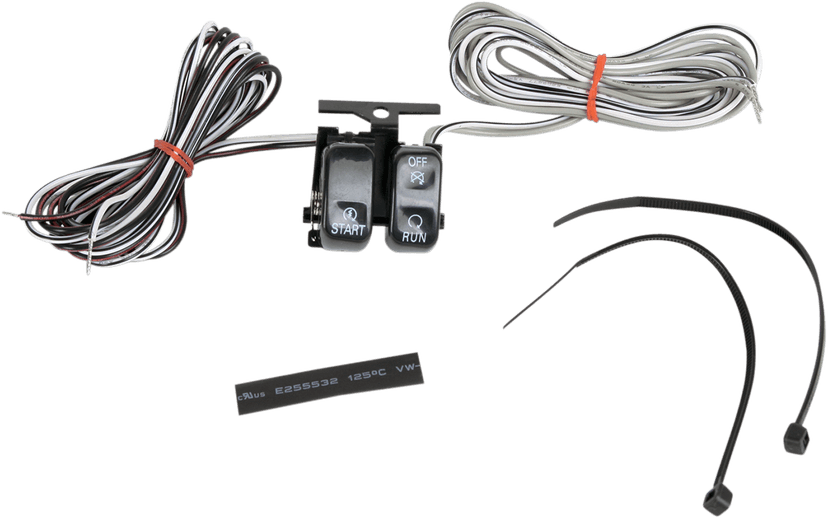 DRAG SPECIALTIES 2106-0087 Handlebar Switch Kit - Start/Stop - Black