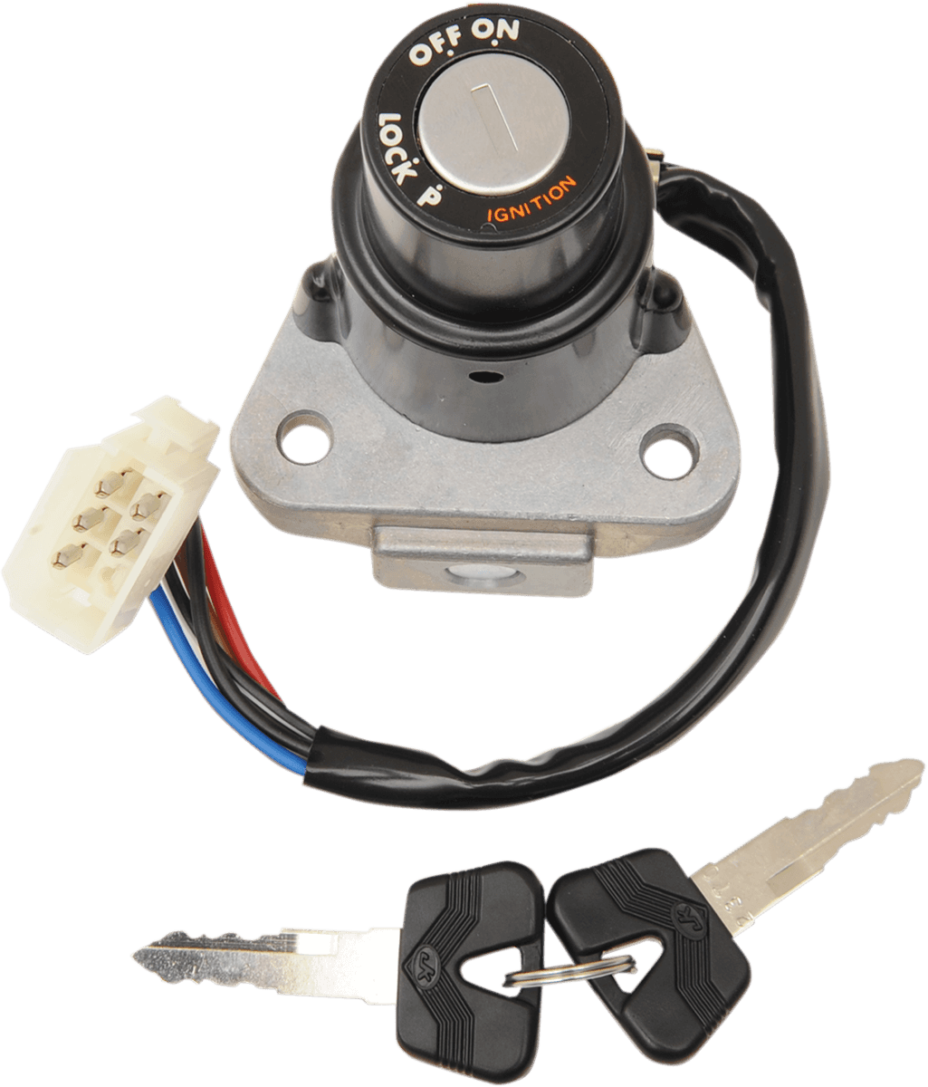 EMGO 2106-0334 Ignition Switch with Key - Yamaha