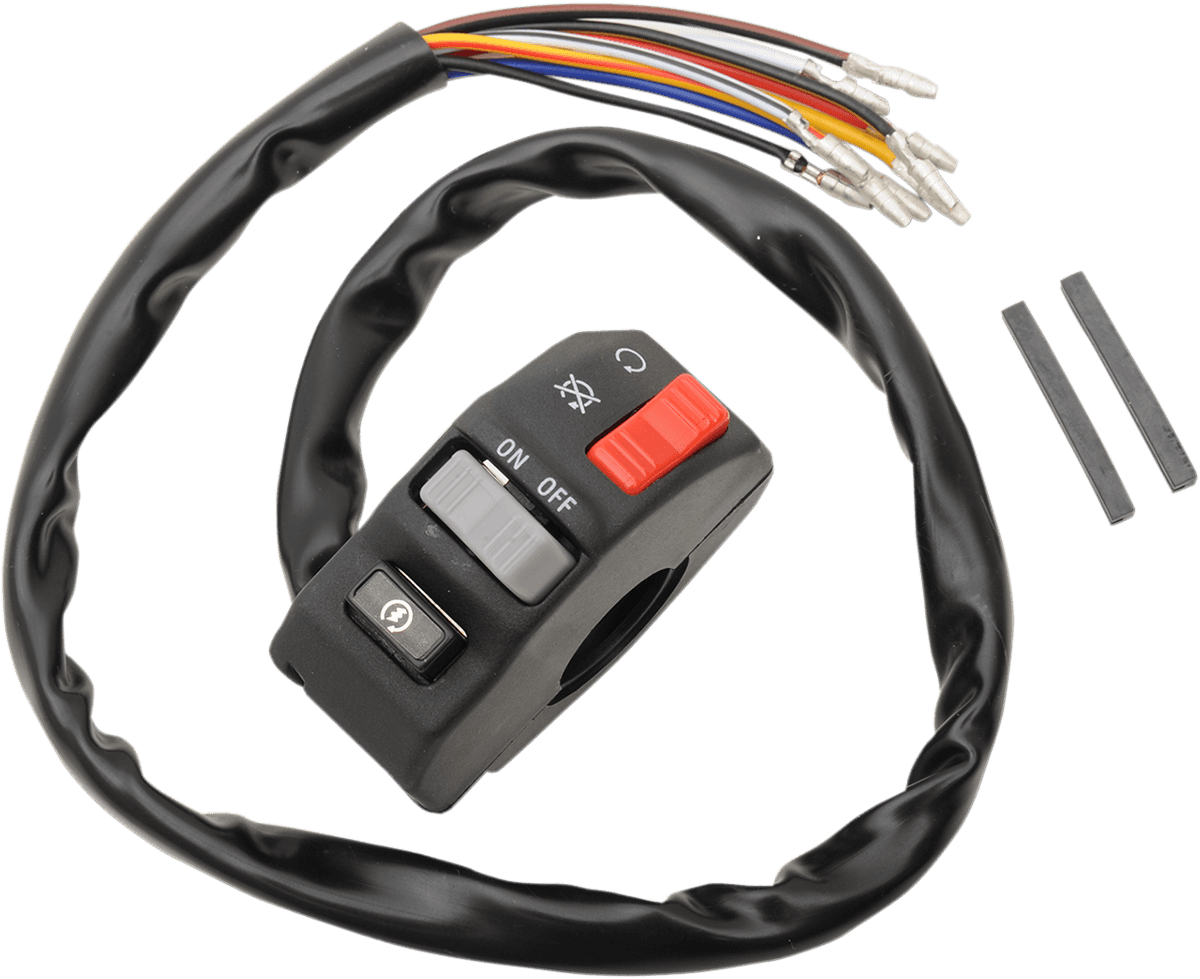 EMGO 2106-0344 Right-Side Handlebar Switch - Universal