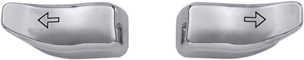 DRAG SPECIALTIES 2106-0365 Turn Signal Switch Extension Caps - Chrome
