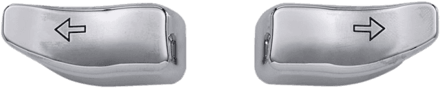 DRAG SPECIALTIES 2106-0365 Turn Signal Switch Extension Caps - Chrome