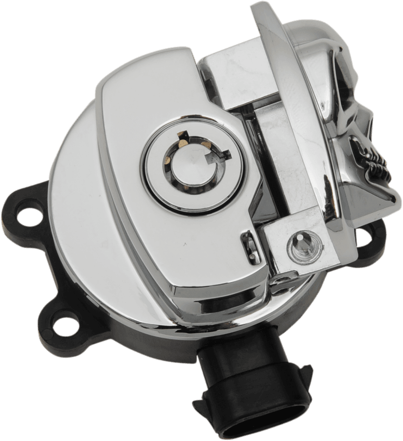 DRAG SPECIALTIES 2106-0420 Ignition Switch - Skull - Chrome — image 2 of 2
