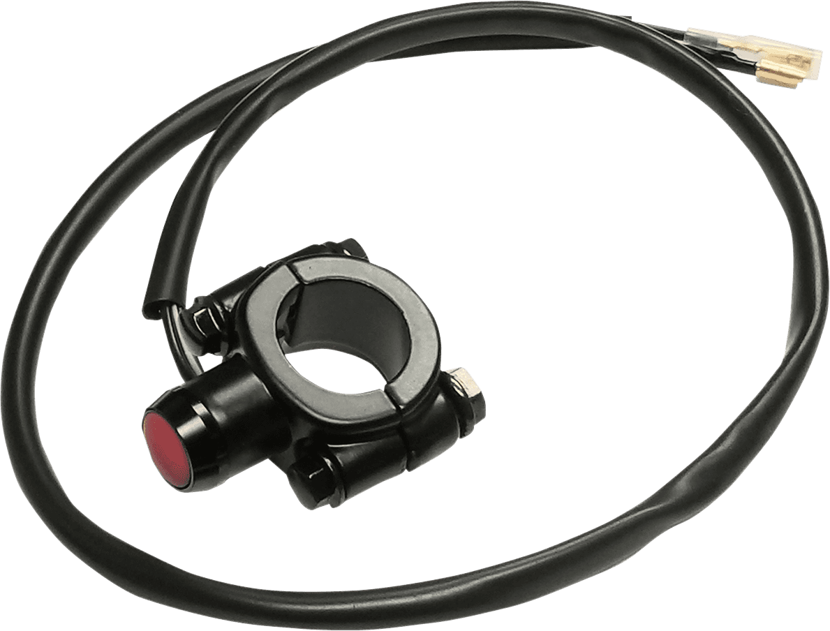 K&S TECHNOLOGIES 2106-0553 Momentary Switch - Red Button - Universal