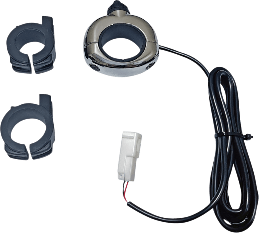 CUSTOM DYNAMICS 2106-0580 On/Off Switch - Universal - Chrome
