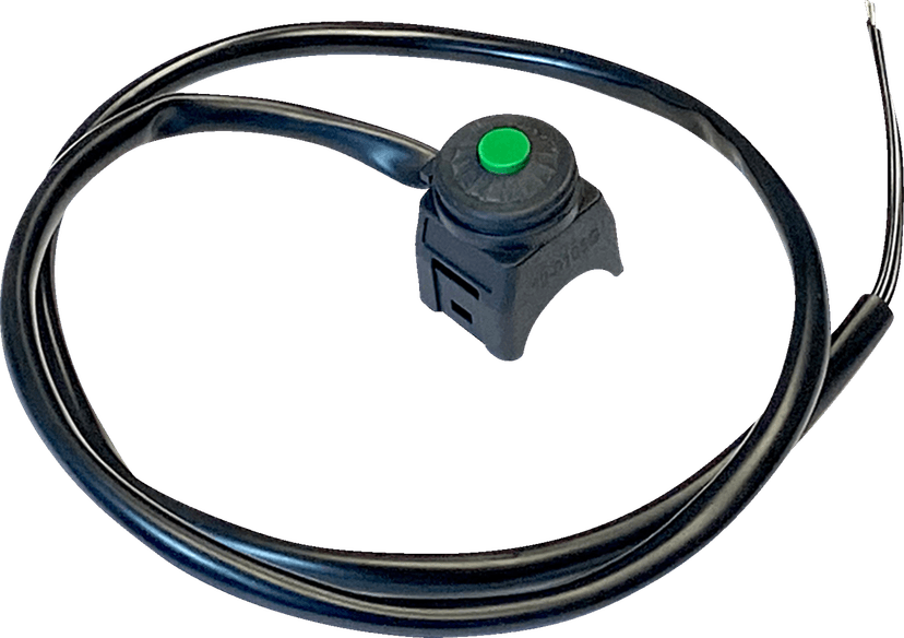 K&S TECHNOLOGIES 2106-0604 Momentary Switch - Green Button - Universal