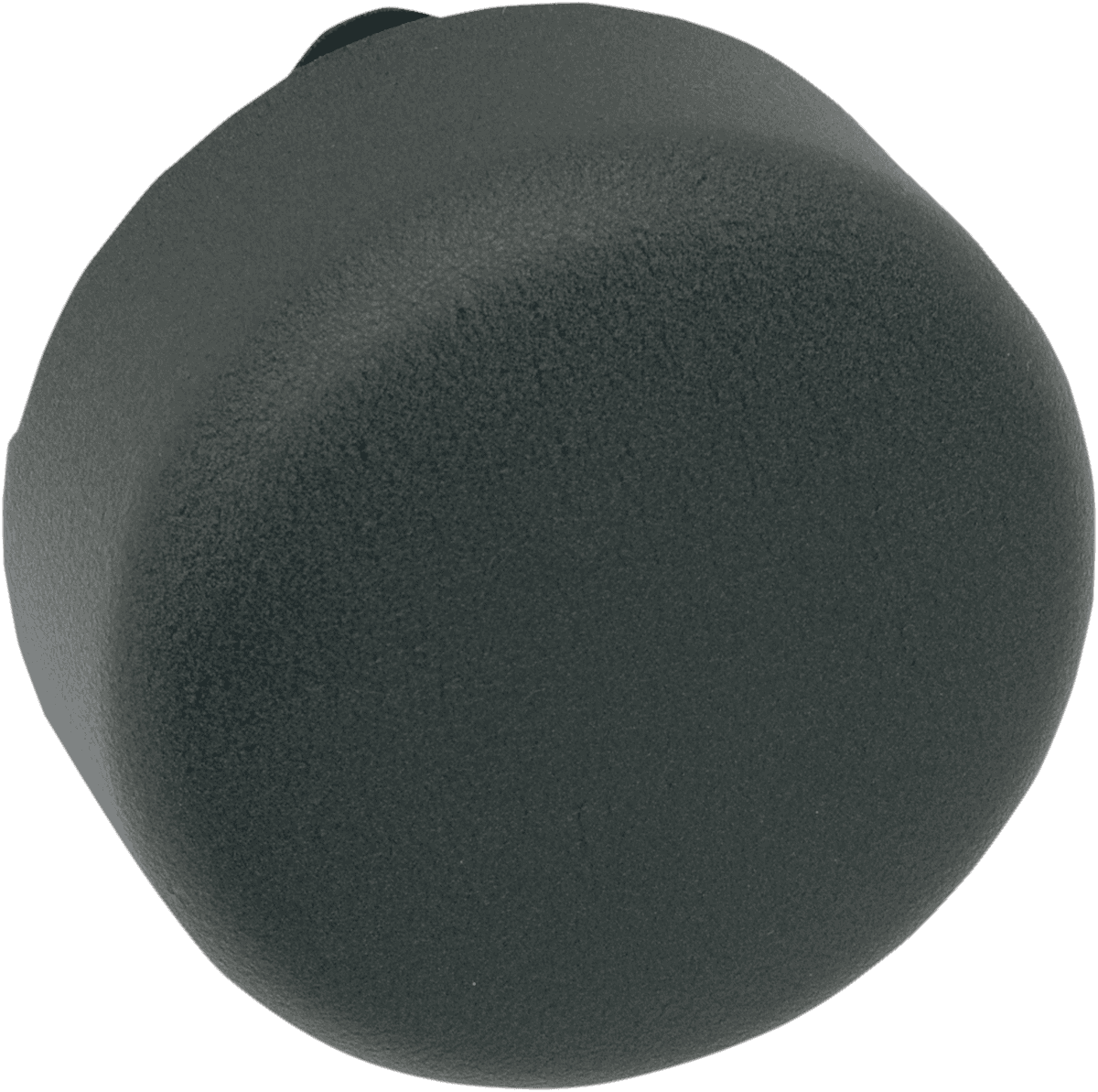 DRAG SPECIALTIES 2107-0046 Round Horn Cover - Black Wrinkle