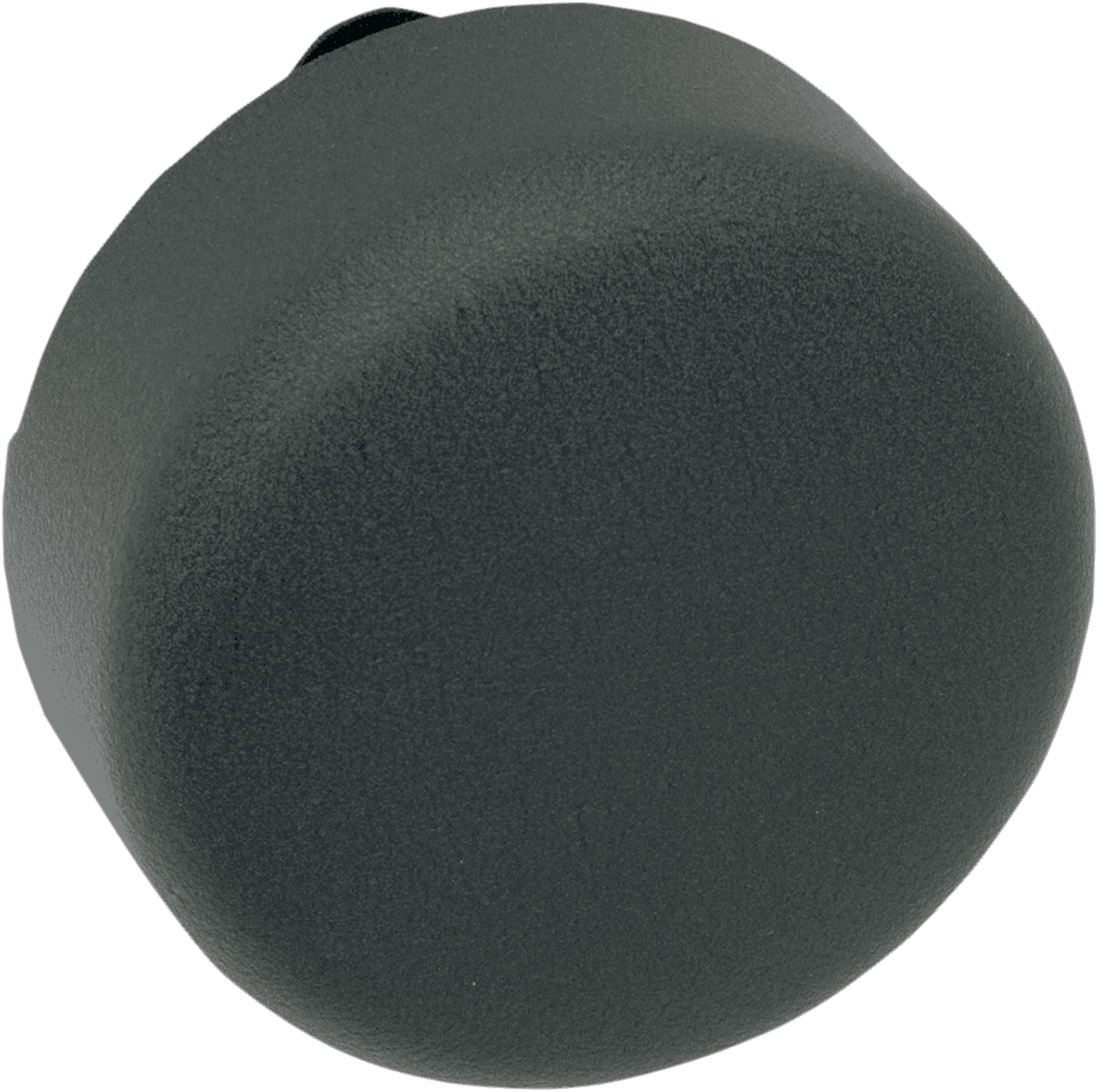 DRAG SPECIALTIES 2107-0046 Round Horn Cover - Black Wrinkle