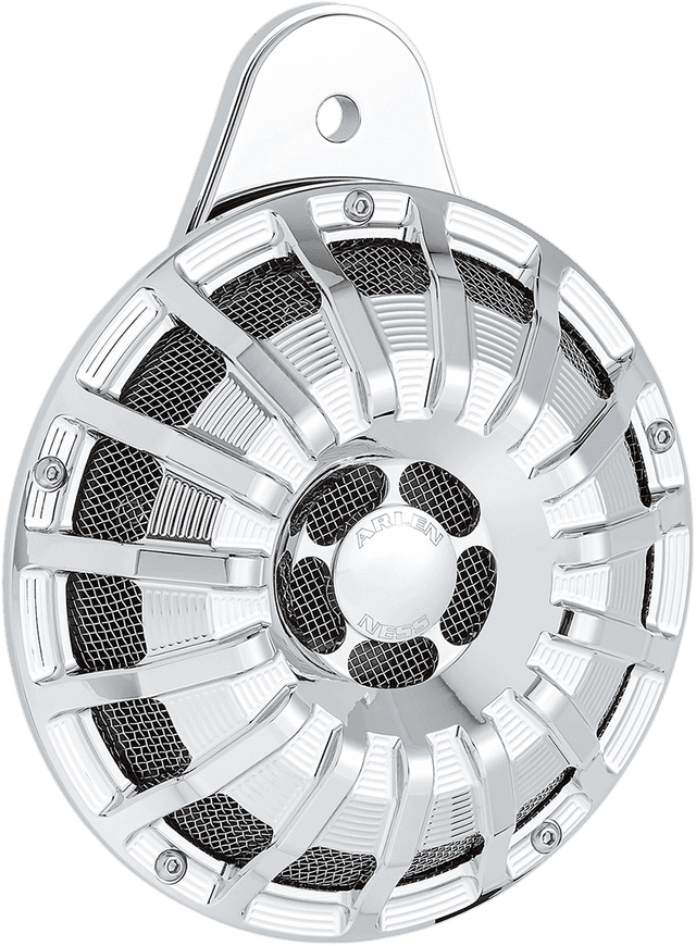 ARLEN NESS 2107-0301 Custom Horn - 15 Spoke - Chrome - Big Twin