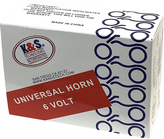 K&S TECHNOLOGIES 2107-0319 Horn - Universal - Black — image 3 of 3