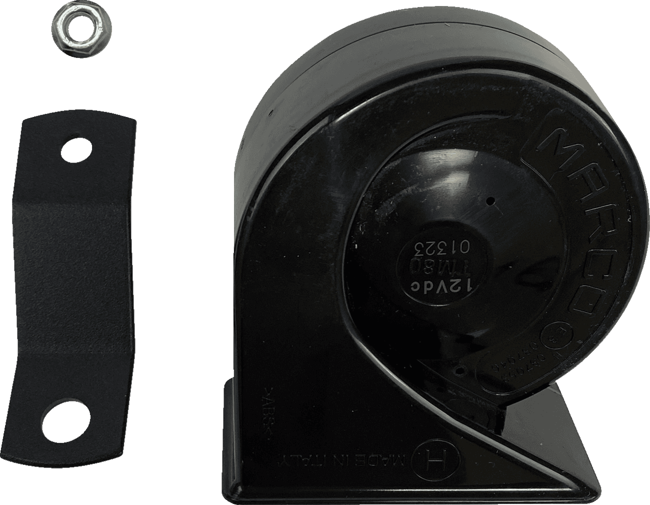 CUSTOM DYNAMICS 2107-0331 Electromagnetic Horn - 109 db - '11-'25 Softail/Dyna