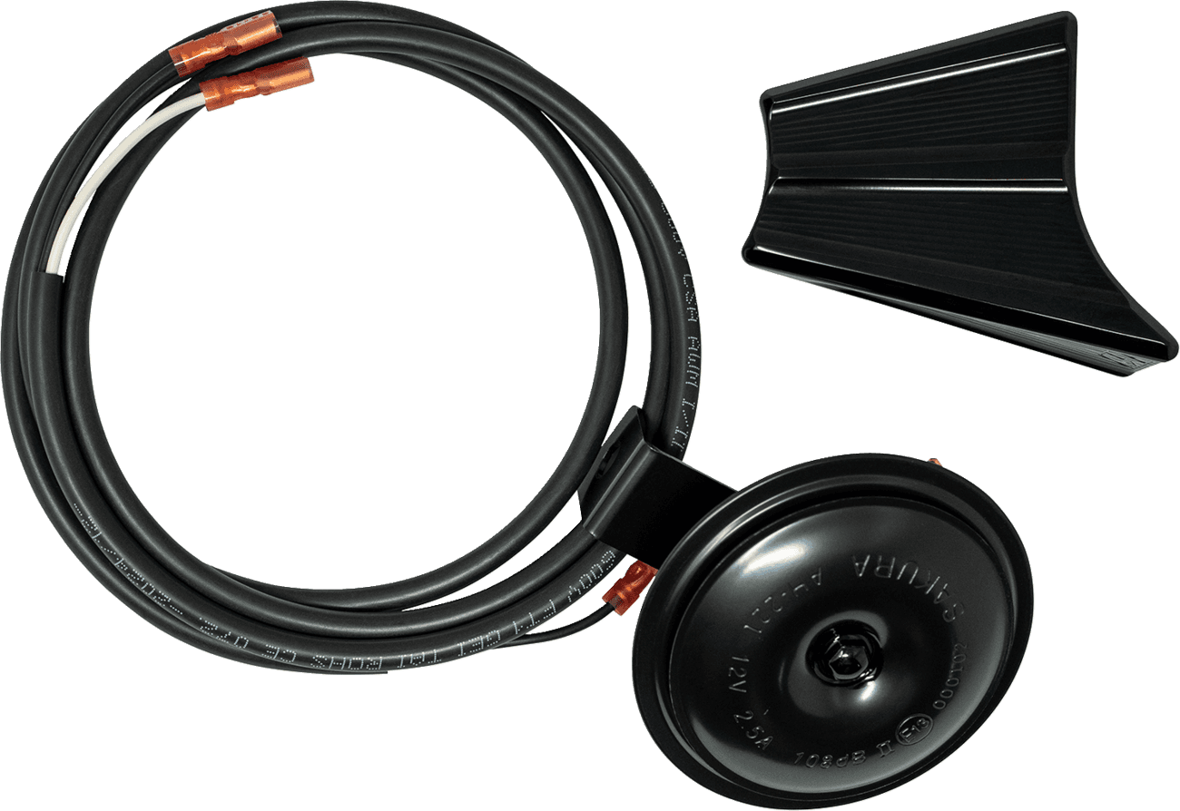 KODLIN USA 2107-0361 Horn Relocation Kit - Gloss Black