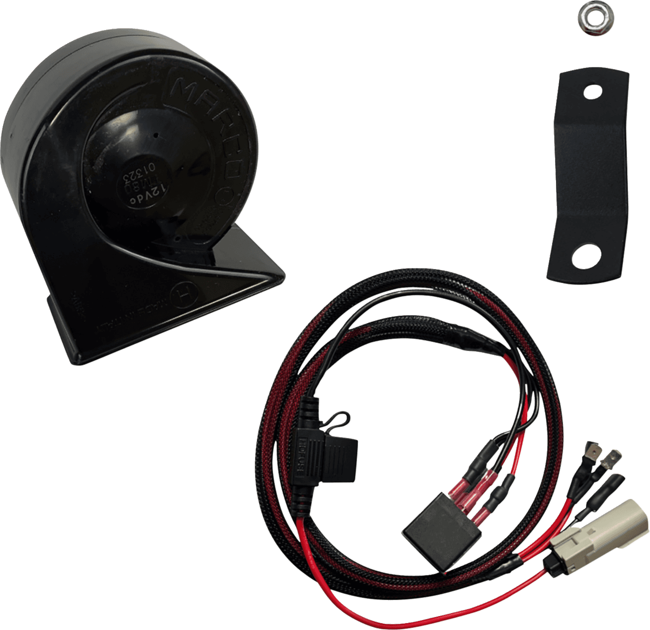 CUSTOM DYNAMICS 2107-0363 Electromagnetic Horn - 109 db - '25 Softail