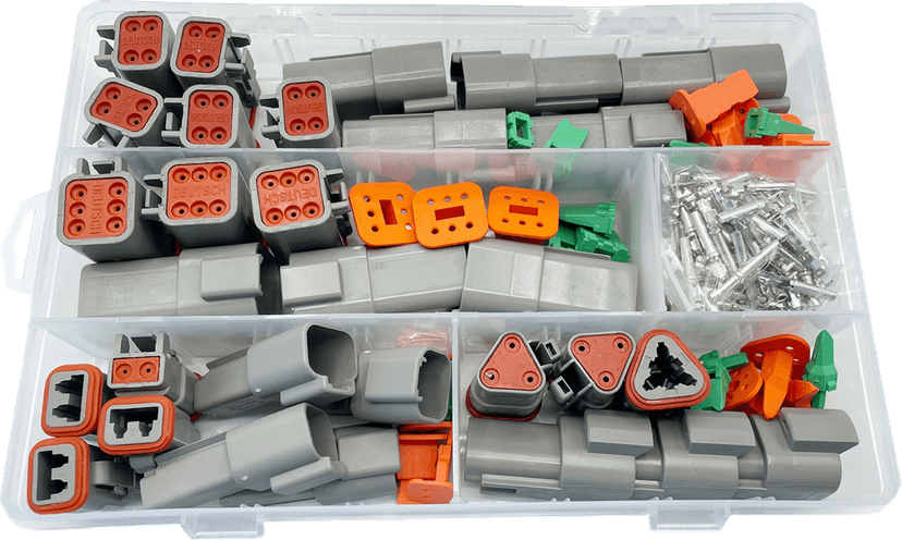 RICK'S MOTORSPORT ELECTRIC 2110-1305 Universal Connector Kit - Deutsch Style