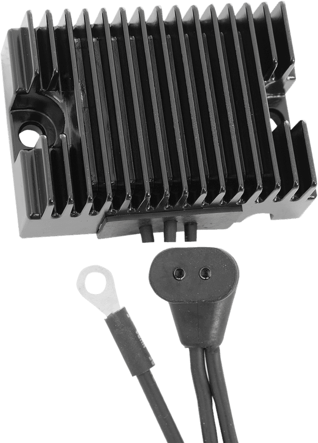 DRAG SPECIALTIES 2112-0781 Regulator - Big Twin '76-'80 - Black