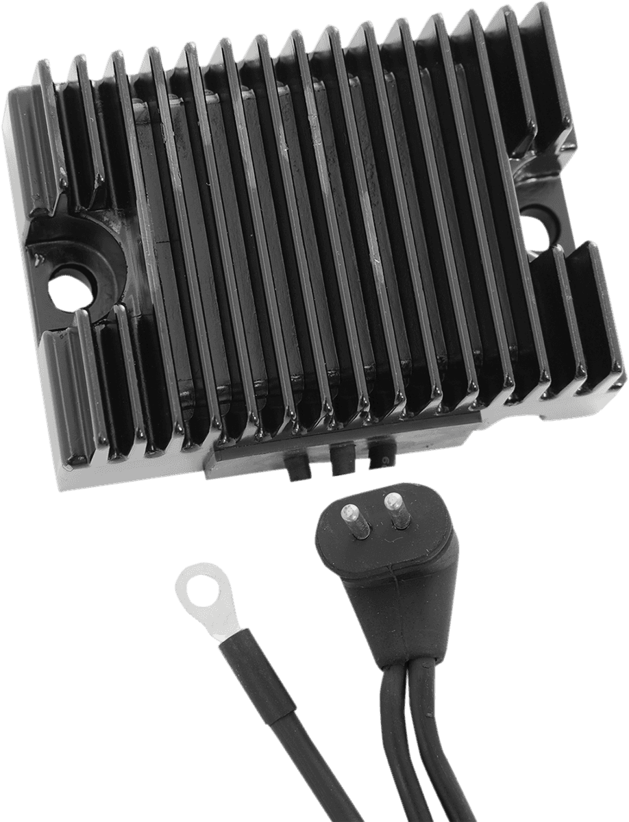 DRAG SPECIALTIES 2112-0782 Regulator - Black - '81-'88 Evolution Big Twin