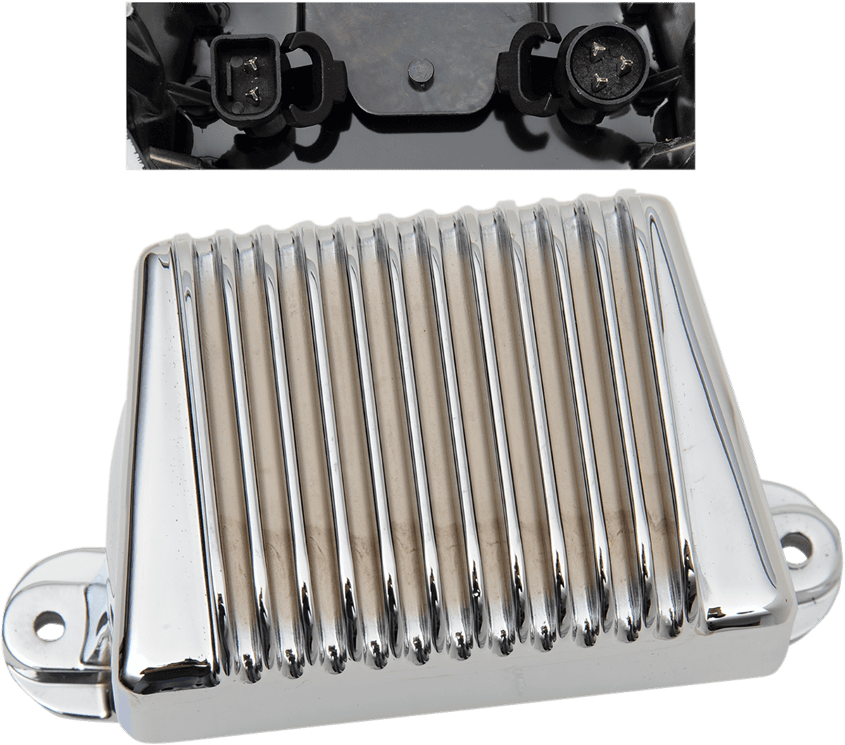 DRAG SPECIALTIES 2112-0787 Regulator - Chrome - '06-'08 FL