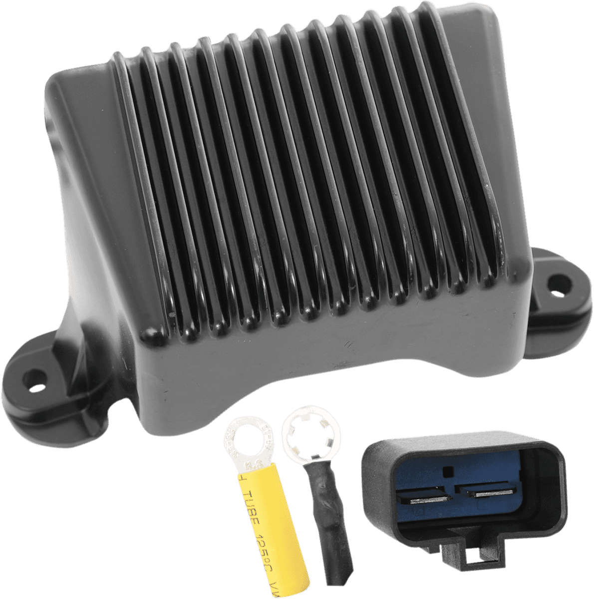 DRAG SPECIALTIES 2112-0789 Regulator - Black - '99-'01 FL
