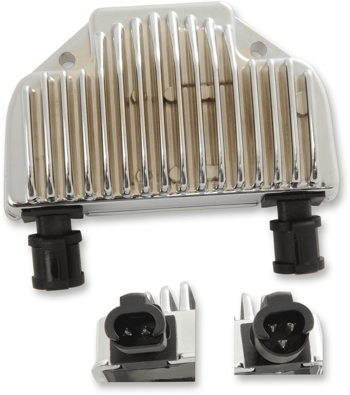 DRAG SPECIALTIES 2112-0797 Regulator - Chrome - '08-'16 FXD