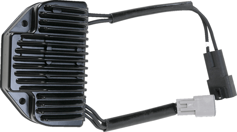 DRAG SPECIALTIES 2112-0799 Regulator - Black - '04-'05 FXD