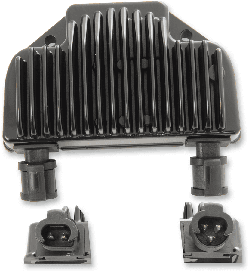 DRAG SPECIALTIES 2112-0801 Regulator - Black - '08-'17 FXD