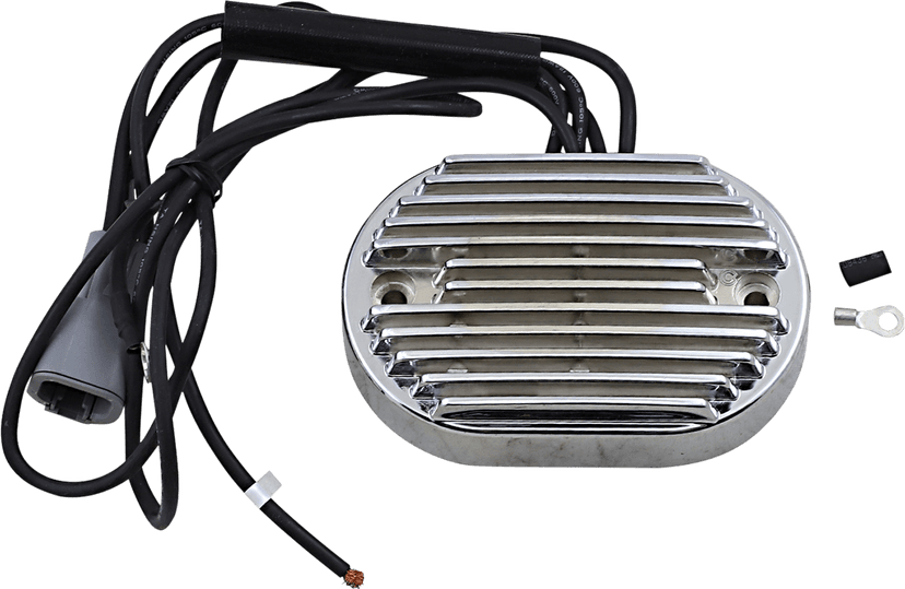 DRAG SPECIALTIES 2112-0803 Regulator - Chrome - '01-'06 FX/FLST — image 2 of 2