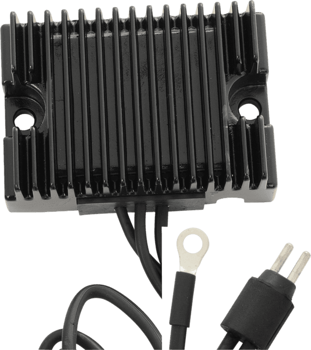 DRAG SPECIALTIES 2112-0827 Regulator - Black - '92-'93 XL