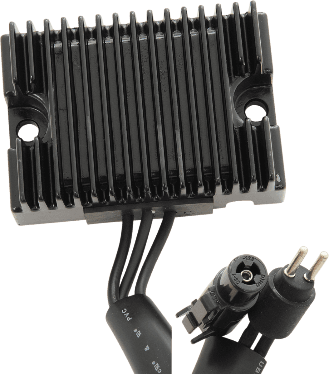 DRAG SPECIALTIES 2112-0828 Regulator - Black - '94-'03 XL