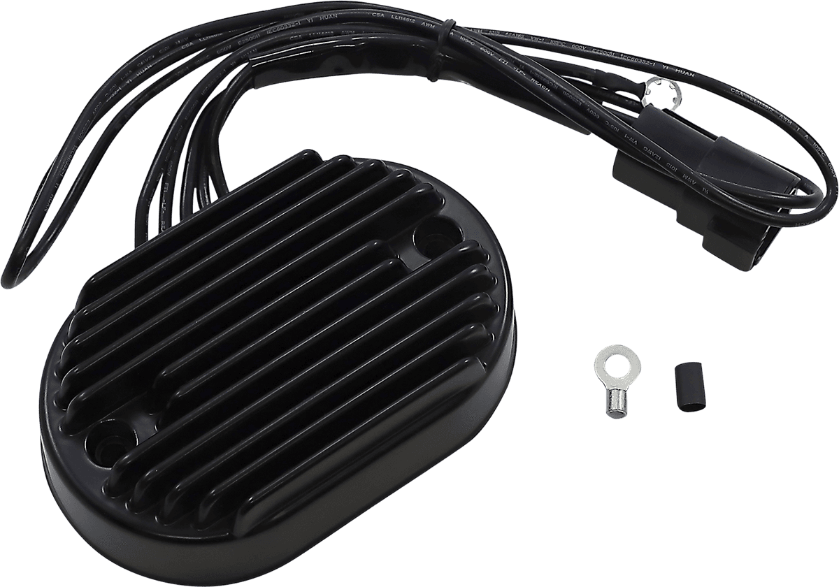 DRAG SPECIALTIES 2112-1024 Regulator - Black - '01-'06 - FXST/FLST