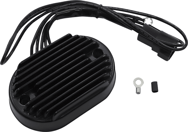 DRAG SPECIALTIES 2112-1024 Regulator - Black - '01-'06 - FXST/FLST