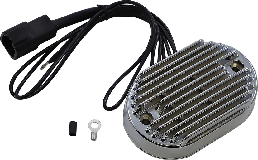 DRAG SPECIALTIES 2112-1025 Regulator - Chrome - '01-'06 - FXST/FLST