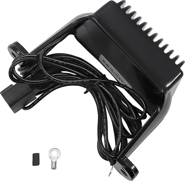 DRAG SPECIALTIES 2112-1032 Regulator - Black - '99-'01 FLHT/FLHR/FLTR — image 2 of 2