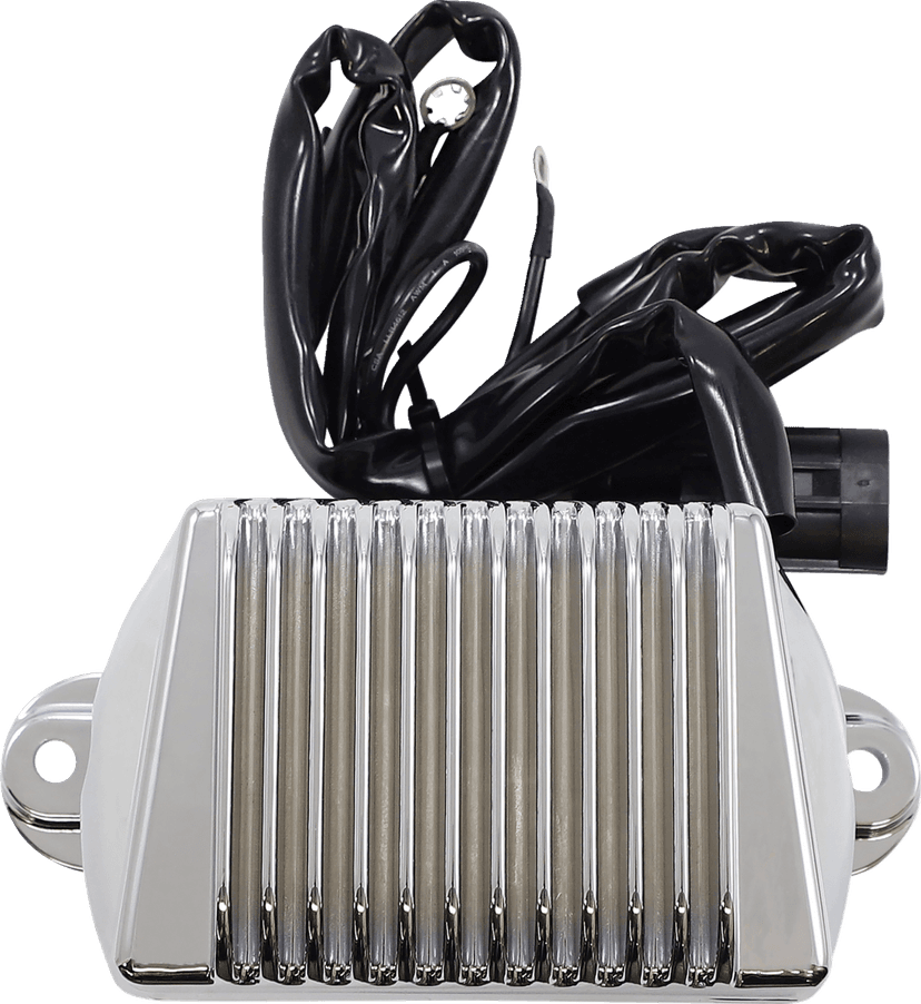 DRAG SPECIALTIES 2112-1035 Regulator - Chrome - '02-'03 FLHT/FLHR/FLTR — image 1 of 2