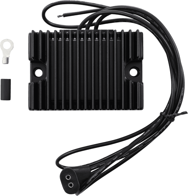 DRAG SPECIALTIES 2112-1056 Regulator - Black - '76-'80 FL/FX