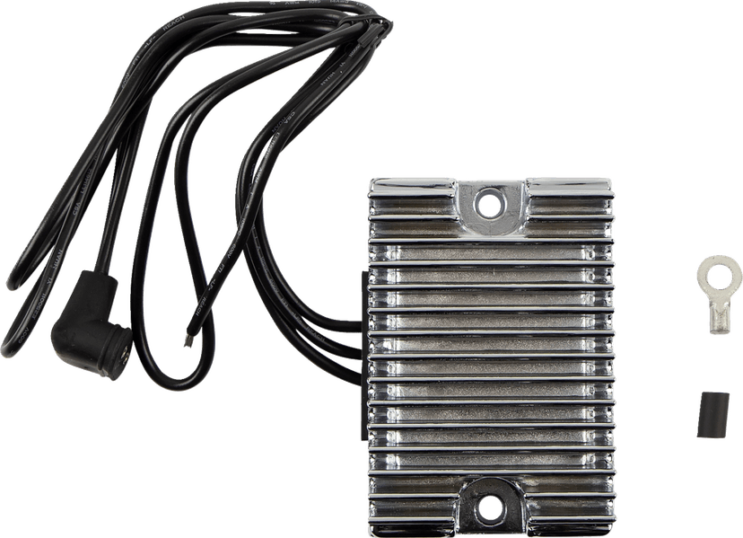 DRAG SPECIALTIES 2112-1057 Regulator - Chrome - '76-'80 FL/FX