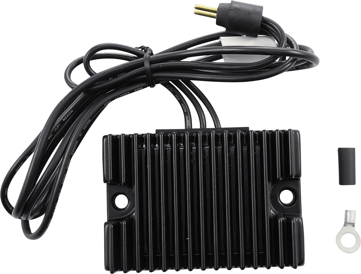 DRAG SPECIALTIES 2112-1066 Regulator - Black - '91 XL
