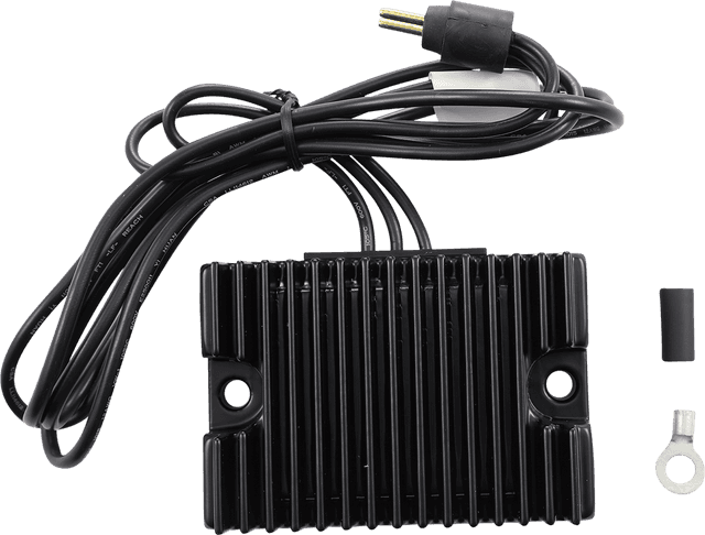 DRAG SPECIALTIES 2112-1066 Regulator - Black - '91 XL