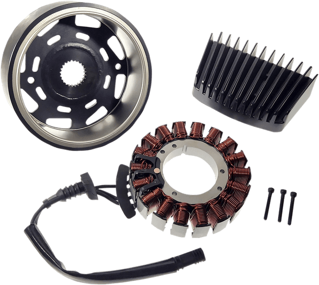 DRAG SPECIALTIES 2112-1516 Charging Kit - 48 A - Black