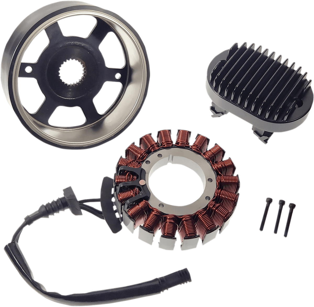 DRAG SPECIALTIES 2112-1518 Charging Kit - Black