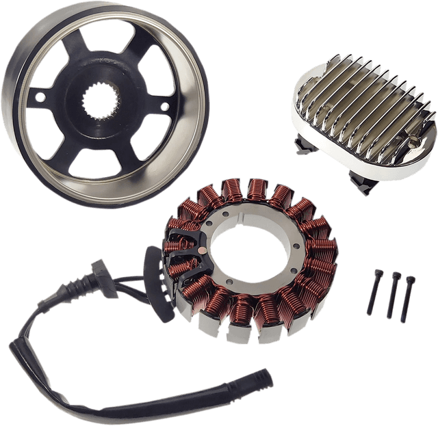 DRAG SPECIALTIES 2112-1519 Charging Kit - Chrome