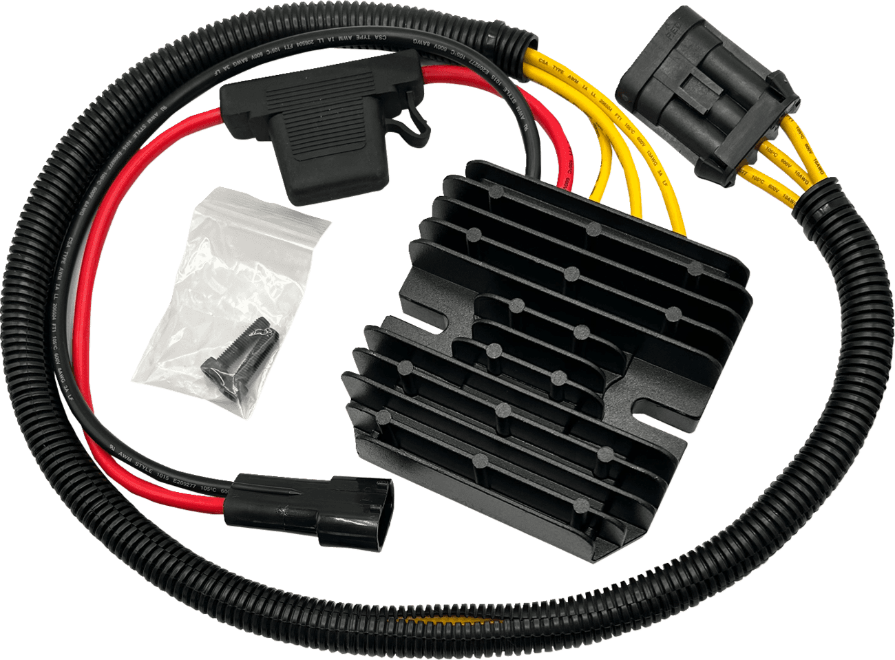 RICK'S MOTORSPORT ELECTRIC 2112-1896 Hot Shot Rectifier/Regulator - Polaris