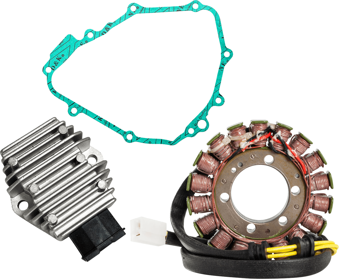 RICK'S MOTORSPORT ELECTRIC 2112-2071 Charging Kit - '91-'98 Honda CBR600F2/F3/SE/SJR