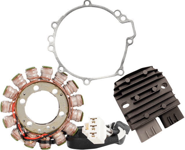 RICK'S MOTORSPORT ELECTRIC 2112-2073 Charging Kit - '06-'07 Ninja ZX10R